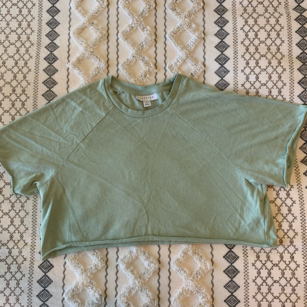 Topshop cropped tee
